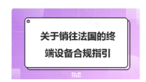 亚马逊、Temu推新规，要求卖家必须符合法国DoC